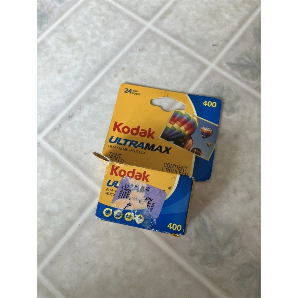 Kodak UltraMax 400 Film, 1 Roll, 24 Exposures - New in box USA 02/2018